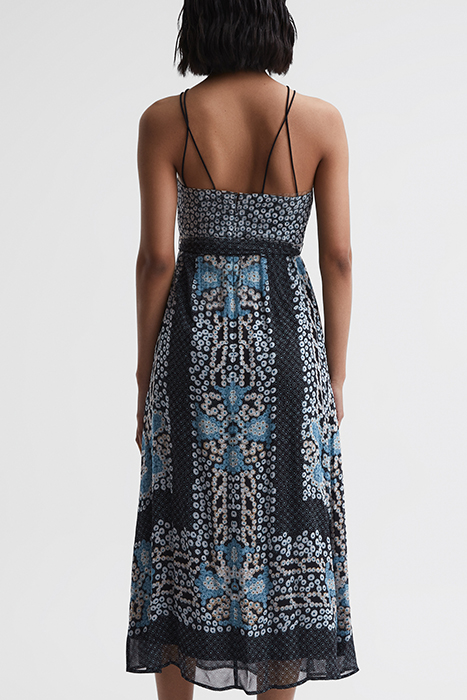 ALIANA DRESS NAVY/BLUE 2