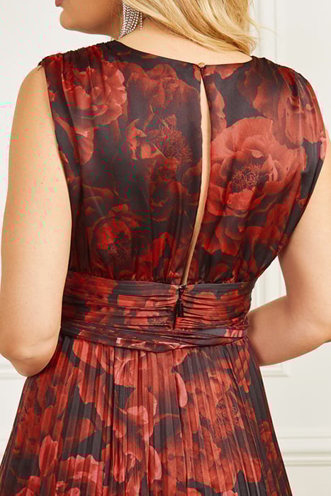 ANNIKA MAXI DRESS PASSION FLOWER PRINT 6