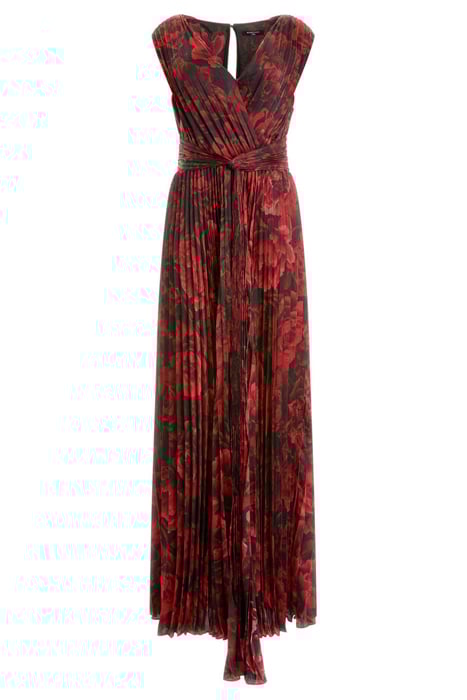 ANNIKA MAXI DRESS PASSION FLOWER PRINT 8