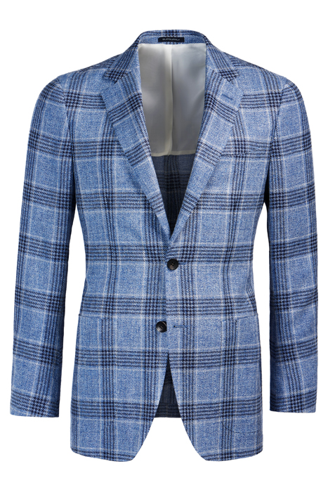 LIGHT BLUE CHECKED HAVANA BLAZER 7