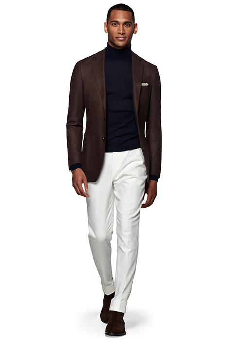 DARK BROWN HAVANA BLAZER 3