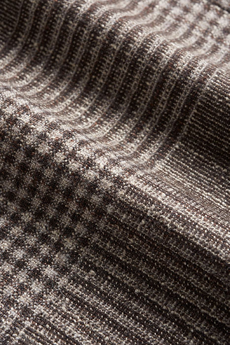 MID BROWN CHECKED HAVANA BLAZER 7