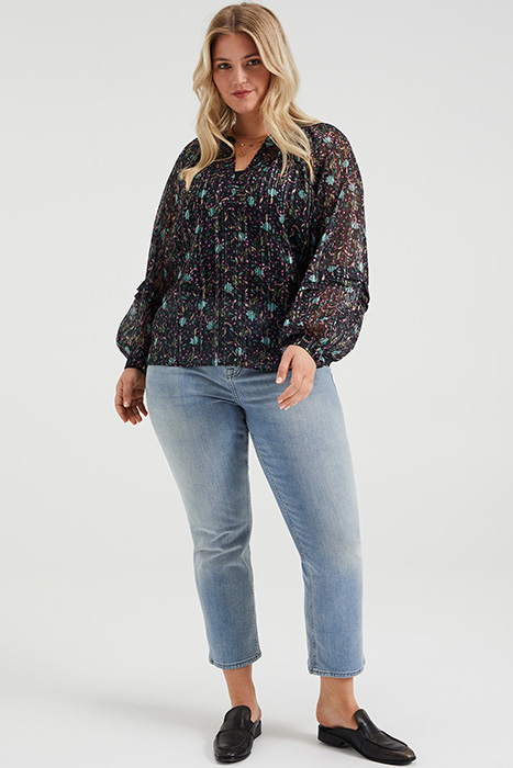 5-POCKET HIGH WAIST BLUE 3