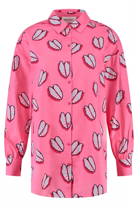 BLOUSE - LEAF IT PINK 6