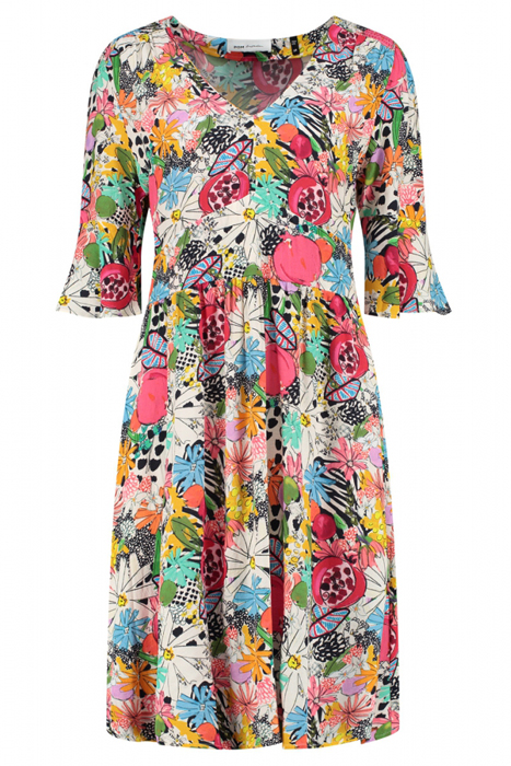 DRESS - LIV TROPICAL BOUQUET 9