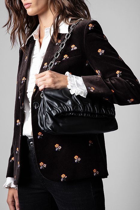 ROCKYSSIME SMOOTH LAMBSKIN NOIR 2