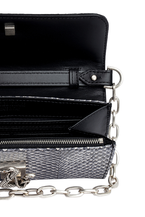 ZV INITIALE SNAKE LE LONG UNCH NOIR 3