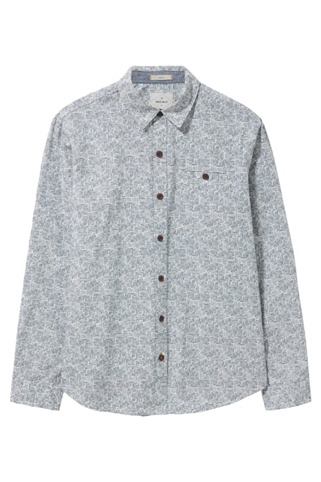 WELCH LINE PRINTED SHIRT DARK GREY 4