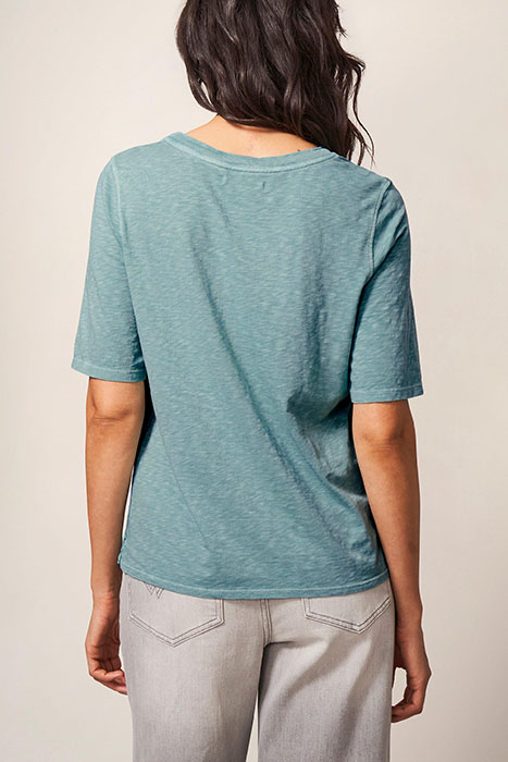 ANNABEL TEE MID TEAL 2