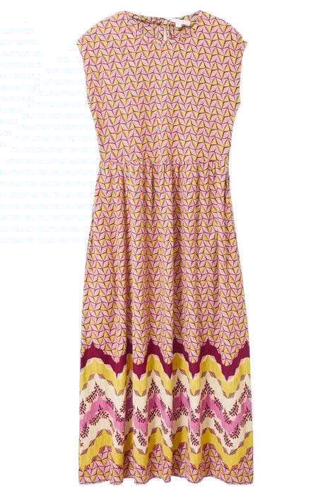 ADDISON COTTON MINI DRESS PLUM 4