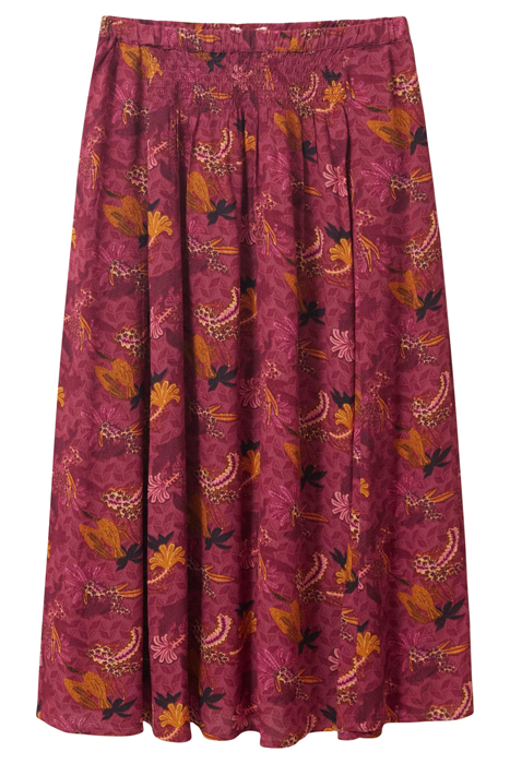 AUBREE MIDI SKIRT PLUM MULTI 4