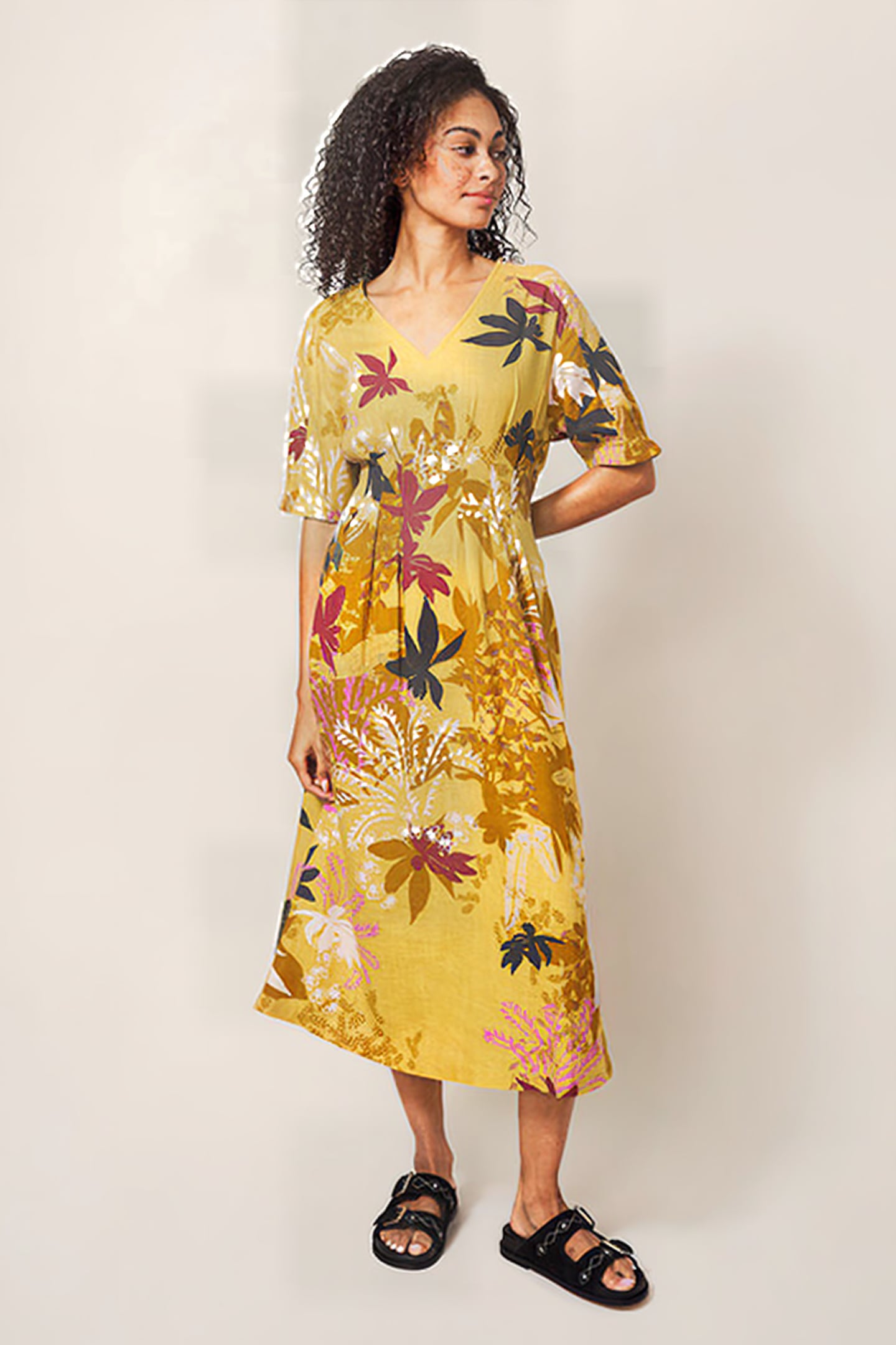 KATE MINI DRESS YELLOW 1