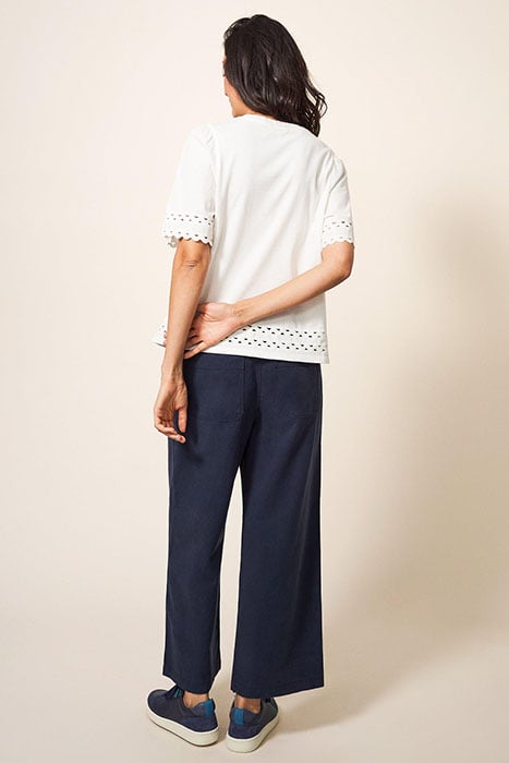 SAGE TRIM TOP PALE IVORY 2