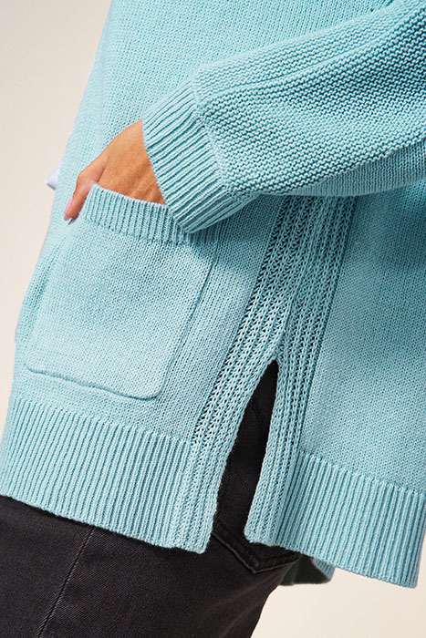 TIANA CARDI LIGHT TEAL 3