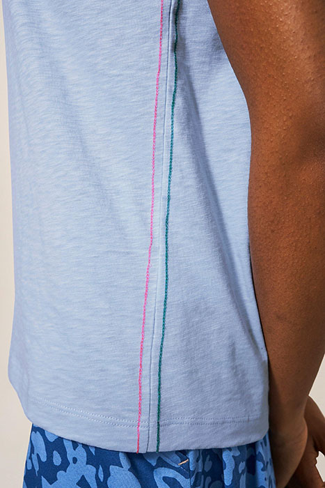 NELLY PRINTED TEE BLUE 3