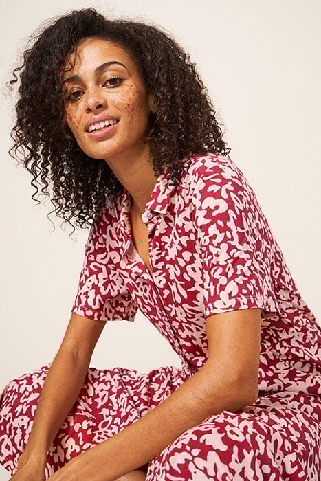 RUA JERSEY SHIRT DRE RED 3