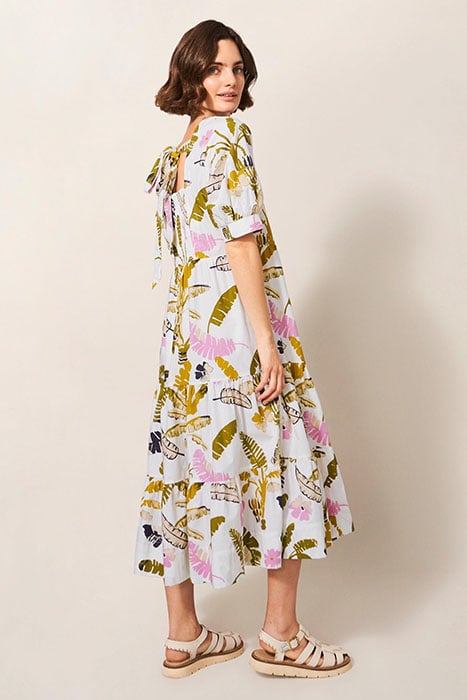 JOLENE COTTON MINI DRESS WHITE 2