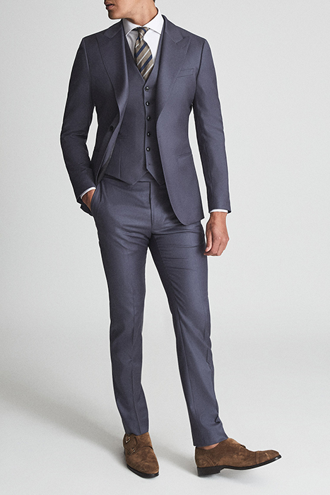 HIKED WAISTCOAT BLUE 3