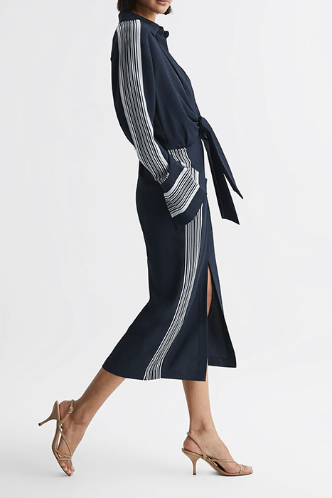 ARABELLA DRESS SHIRT NAVY 4