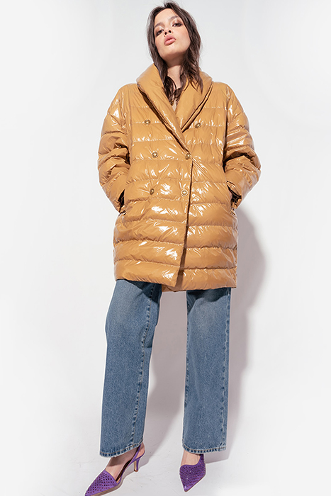 IZAR IMBOTTITO CRYSTAL NYLON CAMEL/GOLD 2