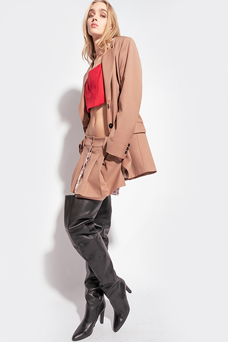 EGLEFINO GIACCA DIAGONALE COMP BEAVER FUR 5