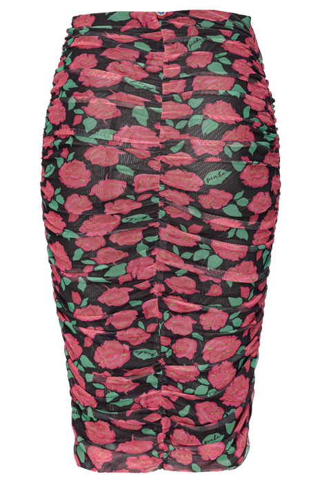 ISTRUTTORE GONNA TULLE STRETCH BLACK/PINK/GREEN 2