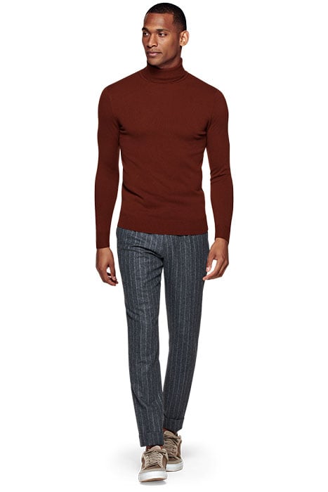 DARK RED TURTLENECK DARK RED 3