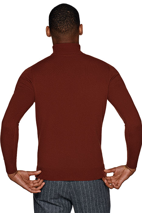 DARK RED TURTLENECK DARK RED 2