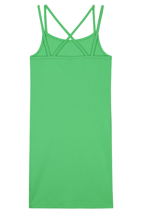 RIB DRESS SPRING GREEN 4
