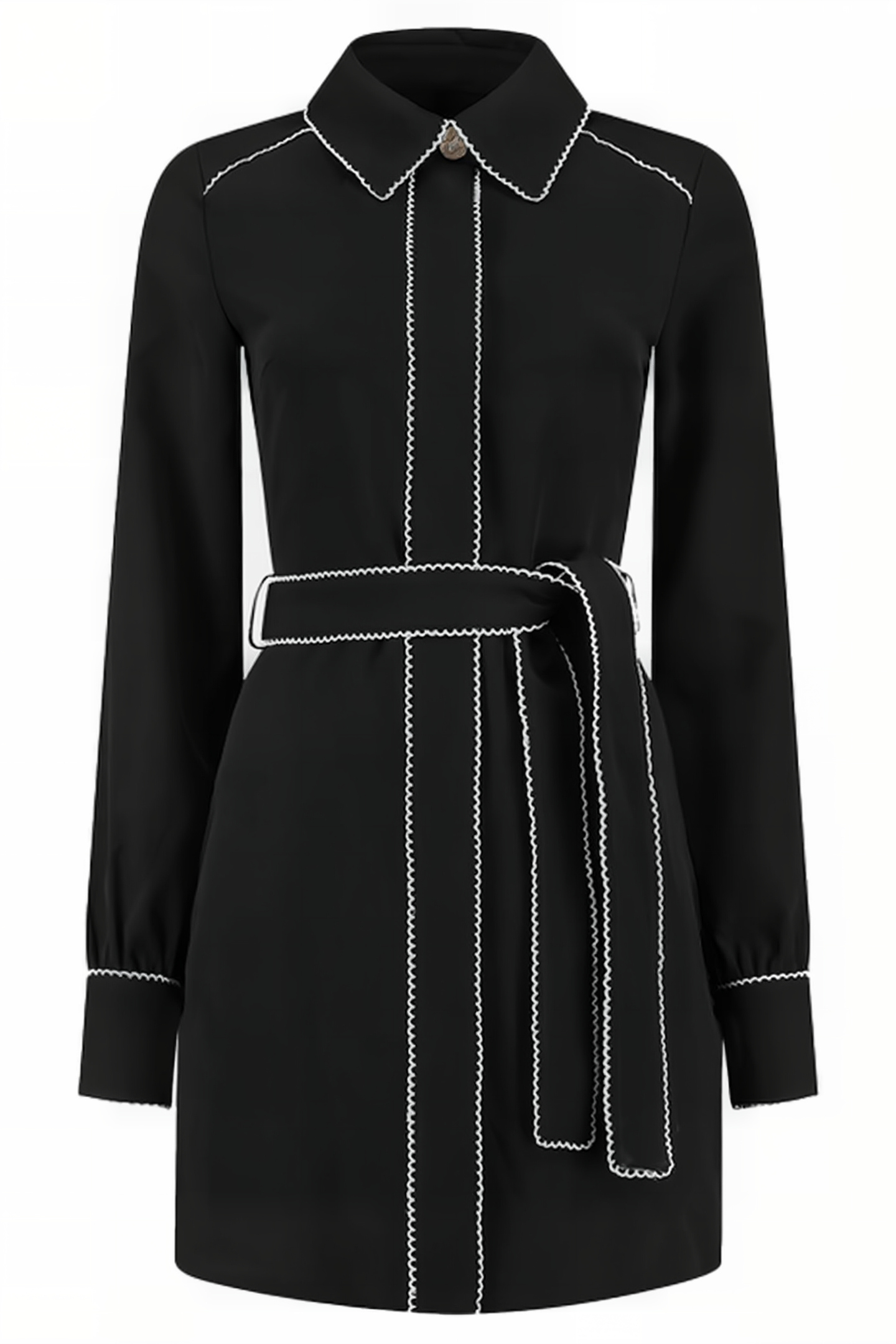 RORY TAPE DRESS BLACK 3