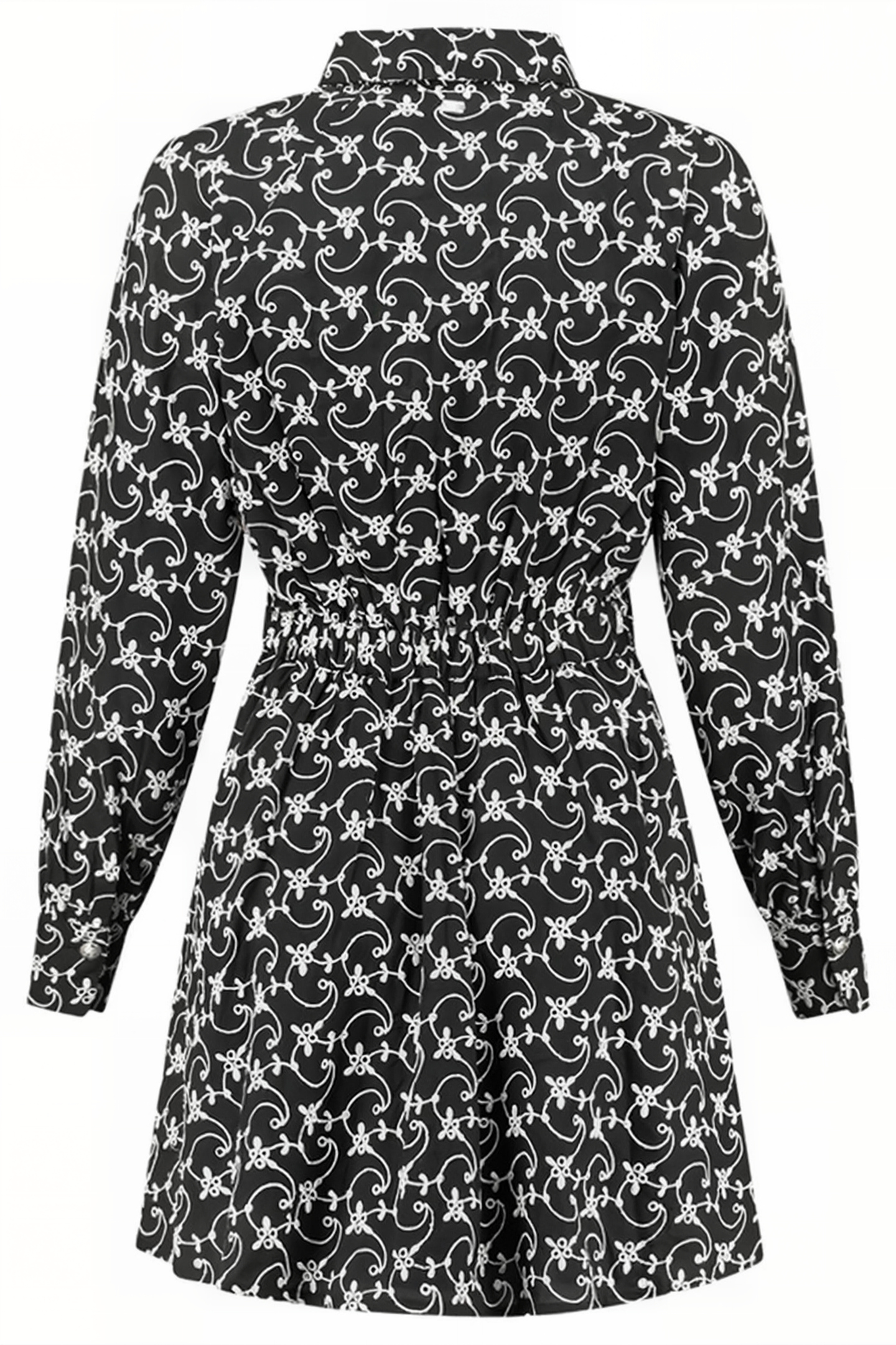 REE DRESS BLACK/WHITE 4