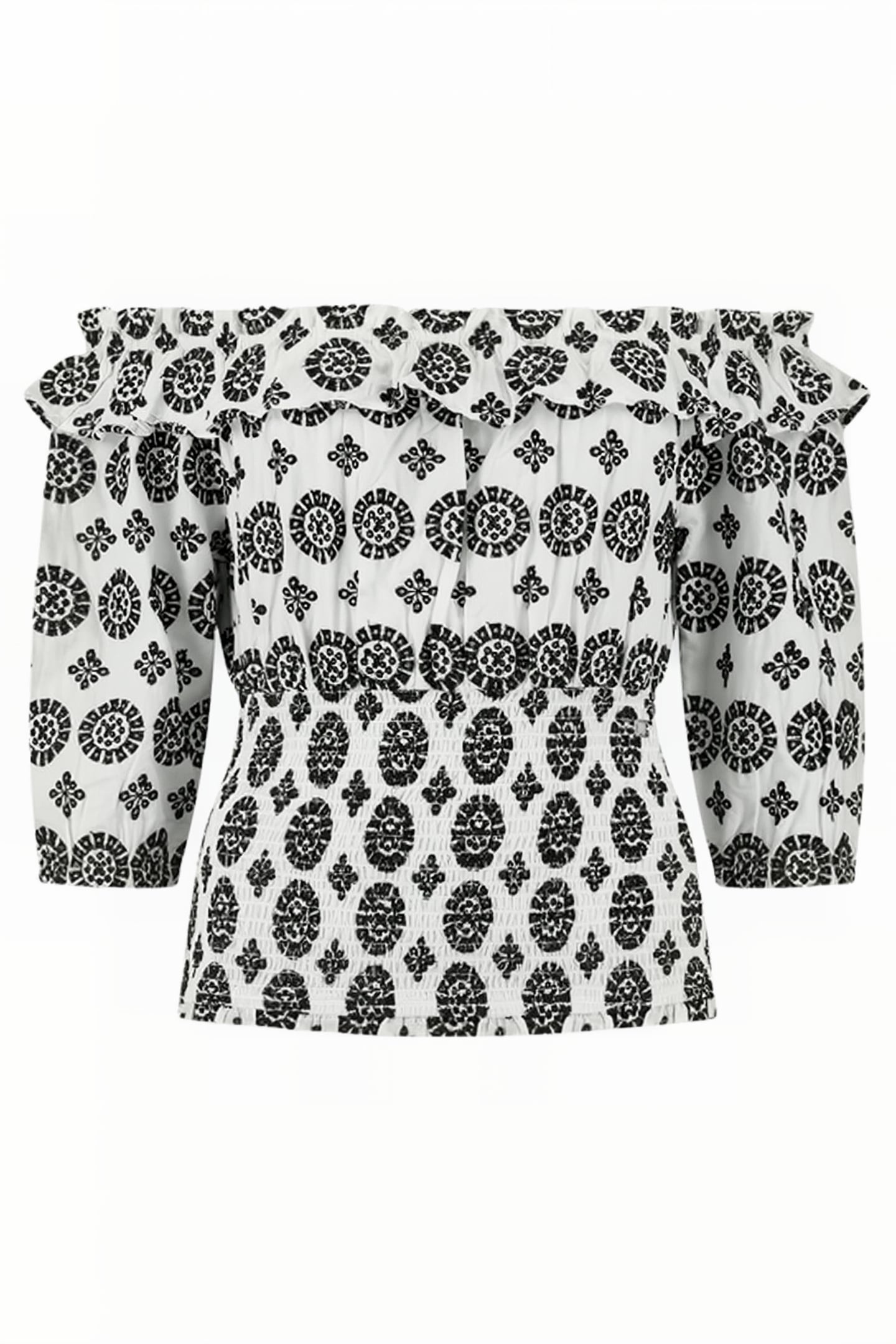 LAURA TOP STAR WHITE 3