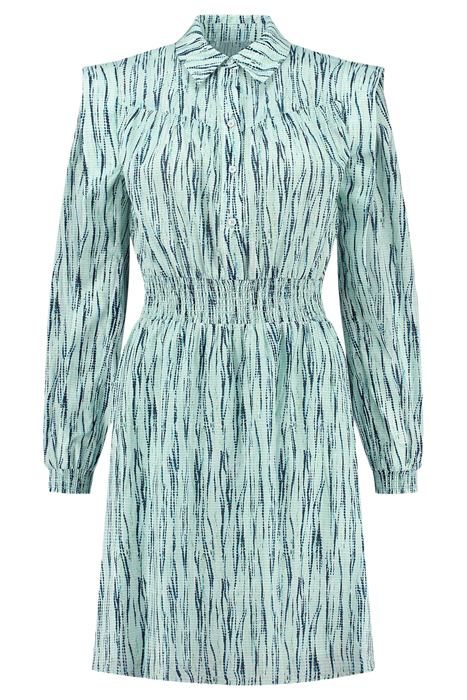 RAINA SHORT DRESS SHIBORI LAGOON 2