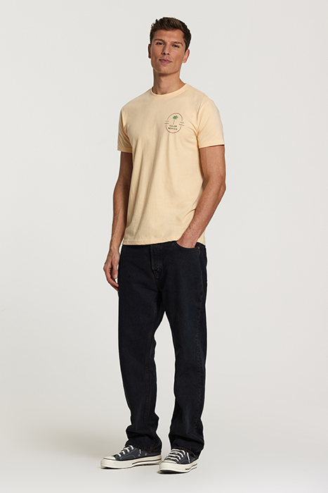 MEN TEE TULUM PALM CAYMAN PEACH ORANGE 5