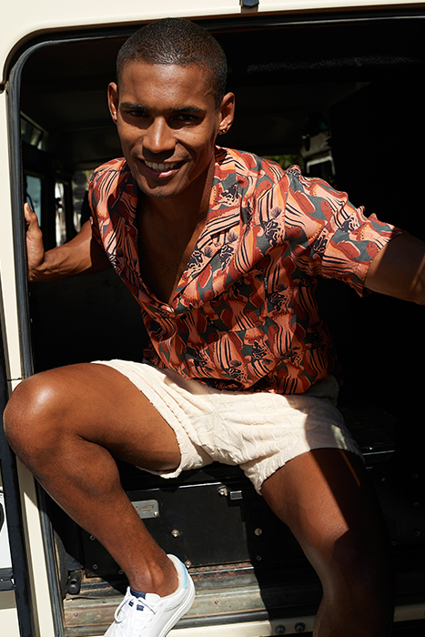 MEN SHORTSLEEVE SHIRT CATCH OF THE DAY SMOKEY GREEN 5