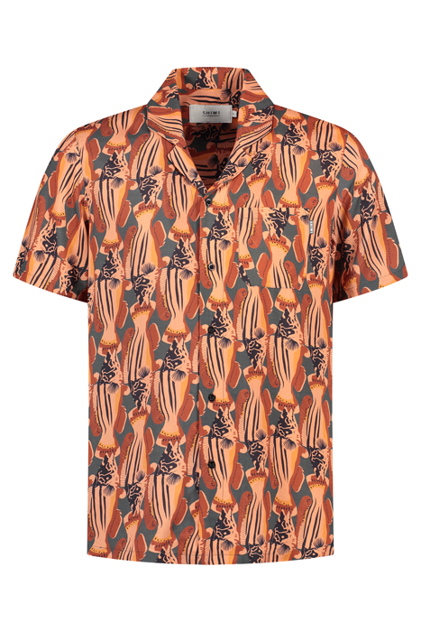 MEN SHORTSLEEVE SHIRT CATCH OF THE DAY SMOKEY GREEN 6