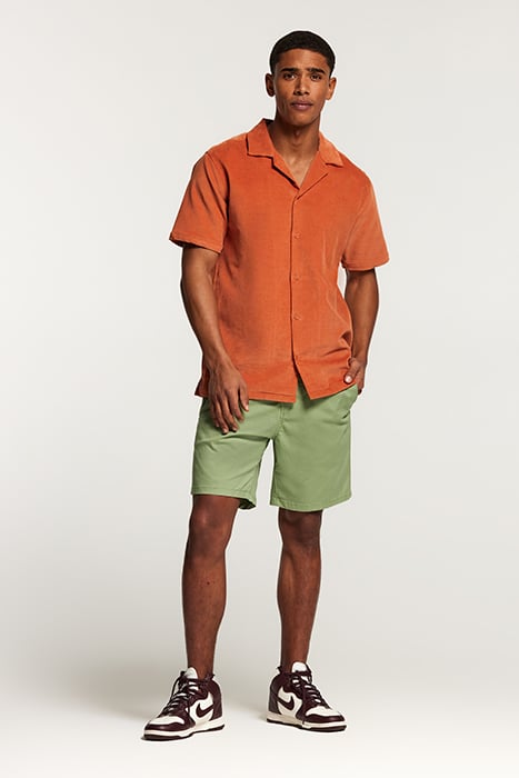 MEN COTTON STRETCH SHORTS JACK TURF GREEN 3