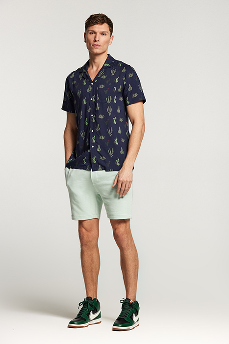 MEN SWEAT SHORTS SOLID STEVE SEA FOAM GREEN 3