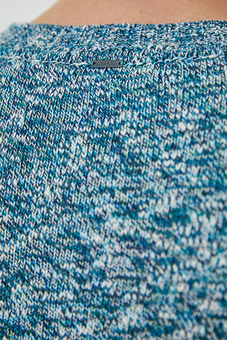AQUA MOULINÉ KNIT SWEATER 6