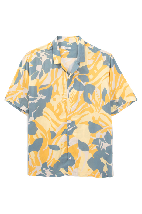 AQUA XL FLORAL PRINT REGULAR SHIRT 5