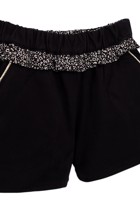 BABY GIRLS’ BLACK/TACHIST PRINT REVERSIBLE SHORTS 5