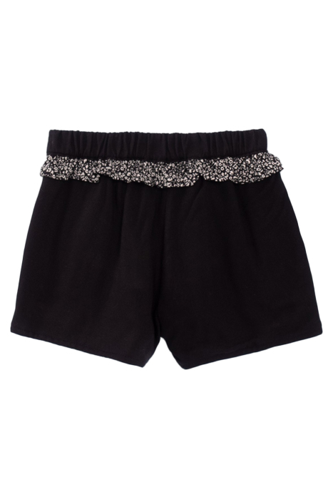 BABY GIRLS’ BLACK/TACHIST PRINT REVERSIBLE SHORTS 2