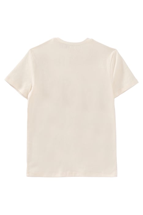 BOYS’ ECRU LEOPARD HEAD ORGANIC COTTON T-SHIRT 2