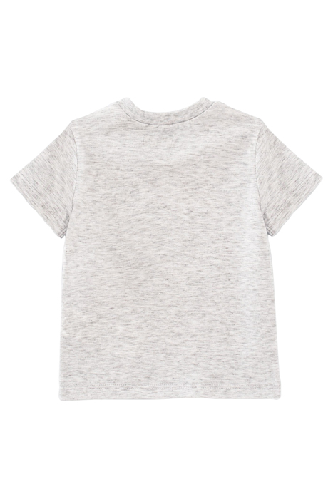 BABY BOYS’ GREY BIKER-TIGER IMAGE ORGANIC T-SHIRT 2