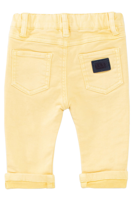 BABY BOYS’ LIGHT YELLOW JEANS WITH SEAM DOWN FRONT 2