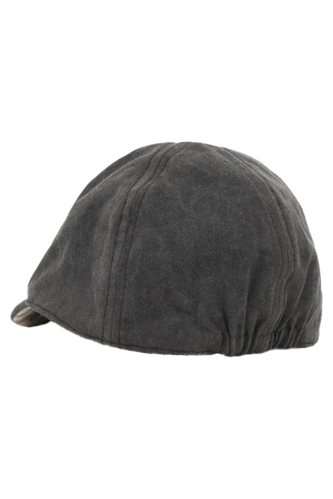 BABY BOYS' PRINTED BEIGE/GREY REVERSIBLE CAP 4