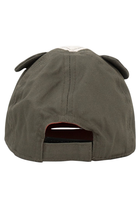 BABY BOYS’ ORANGE, WHITE AND KHAKI CAP 3