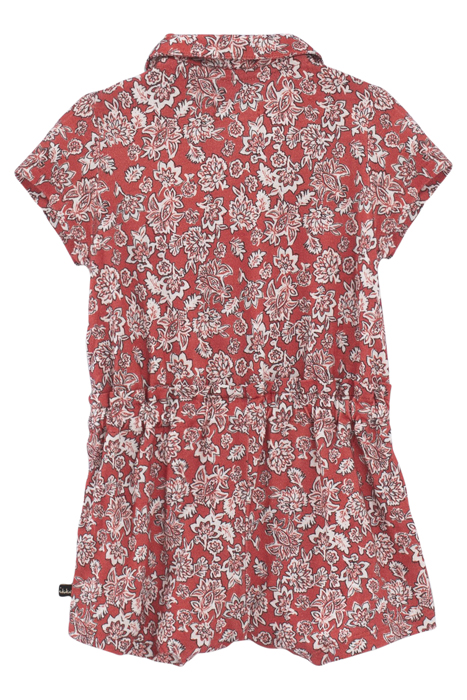 BABY GIRLS’ RED FLORAL PRINT PLAYSUIT 2