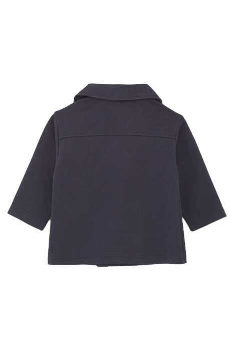 BABY BOYS’ NAVY PEA COAT-STYLE CARDIGAN 2