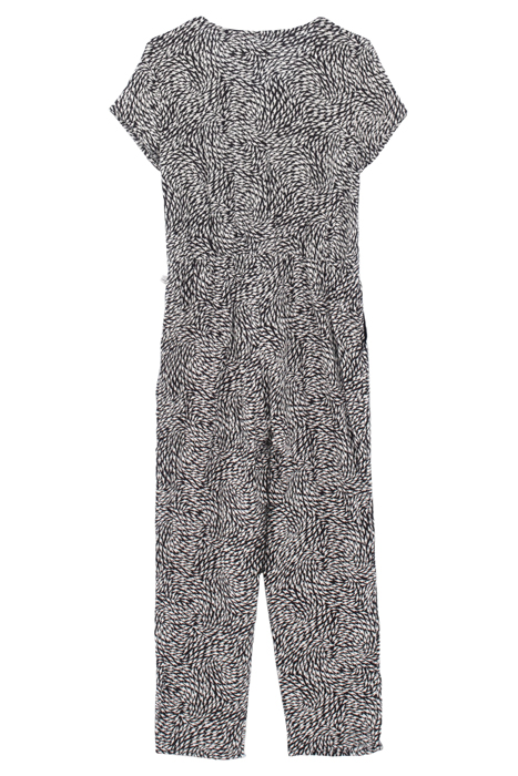 GIRLS’ BLACK GRAPHIC PRINT LENZING™ ECOVERO™ VISCOSE JUMPSUI 2